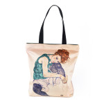Stilingas krepšys Egon Schiele Seated Woman with Legs Drawn Up