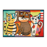 Terasos kilimas Three cats