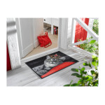 namų durų kilimėlis su katinu 1