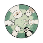 Apvalus kilimas Animal Friends
