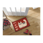 Durų kilimėliai namams su katinu 1