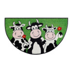 Kilimėlis Round Cow Trio