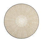 Apvalus kilimas Cascara Beige