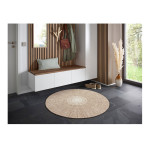 Apvalus kilimas Cascara Beige 2