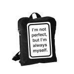 Kuprinė I am Not Perfect 1
