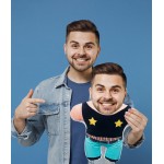 dovanos vyrui Pagalvėlė su nuotrauka