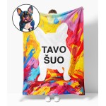 Personalizuotas pledas Buldogas