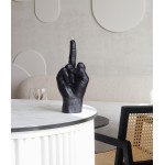 Rankų darbo žvakė F*ck You Black 1