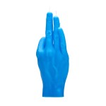 Rankų darbo žvakė OK Blue 2