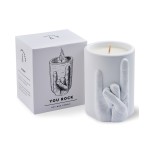 Kvepianti sojų vaško žvakė CandleHand Jar You Rock