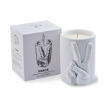 Kvepianti sojų vaško žvakė CandleHand Jar Peace