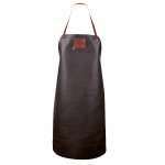 Moteriška odinė prijuostė BBQ juoda Bovine Brown