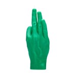 Rankų darbo žvakė OK Green 2