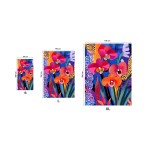 stilingas rankšluostis gėlės orchidėjos 2