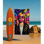 Paplūdimio rankšluostis, Pop Art 1