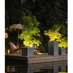 Lechuza vazonas Canto Slatestone LED 3