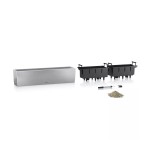 Nerūdijančio plieno Lechuza vazonas Balconera Steel 80 4