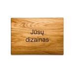 Personalizuota-ąžuolinė-pjaustymo-lentelė pagal-Jūsų-dizainą