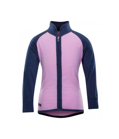 Vaikiškas merino vilnos termo džemperis Devold Lavender Vaikiškas merino vilnos termo džemperis Devold Lavender