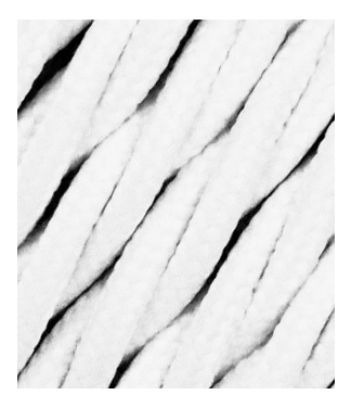Pintas baltas trigyslis tekstilinis kabelis  3 x 1,5 mm²