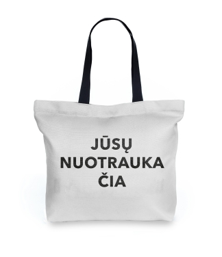 personalizuotas krepšys su nuotrauka