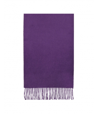Violetinis vilnonis šalikas su kutais