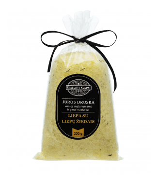 Aromatinė druska “Liepa su liepų žiedais”