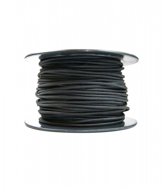 Didmeninė kaina 2x0,75 mm² kabelis juodas 100 m