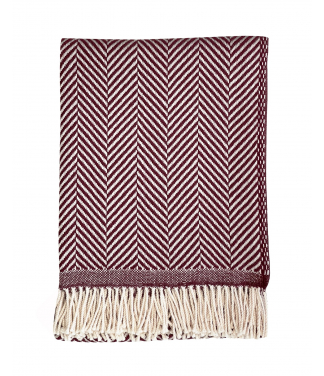 Pledas Bordeaux merino vilna