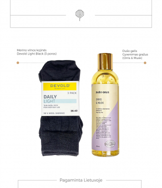 Šilta dovana moterims Orris & Musk