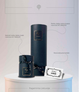 Personalizuotas prabangus dovanų rinkinys Luxurious Black