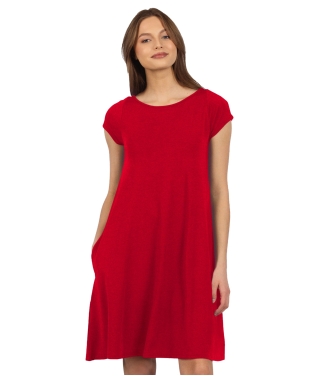 suknelė moterims raudona