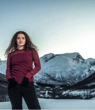 Dvipusė Merino palaidinė moterims Devold