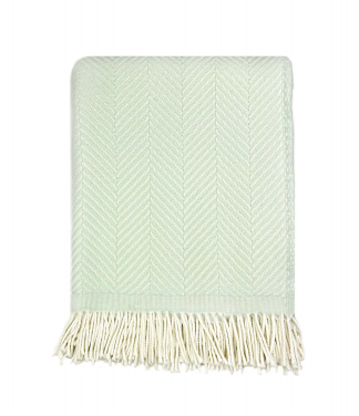 Pledas Minty twist merino vilna