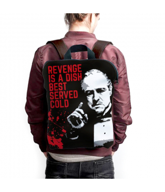 Kuprinė 'Revenge is a dish best served cold'