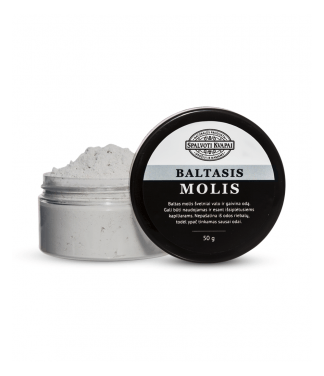Baltasis molis 50 gr