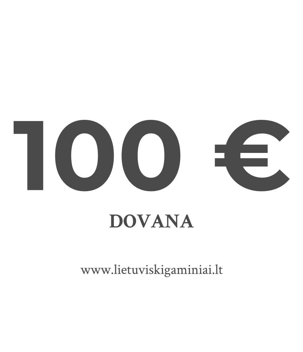 Dovanų kuponas 100 EUR vertės