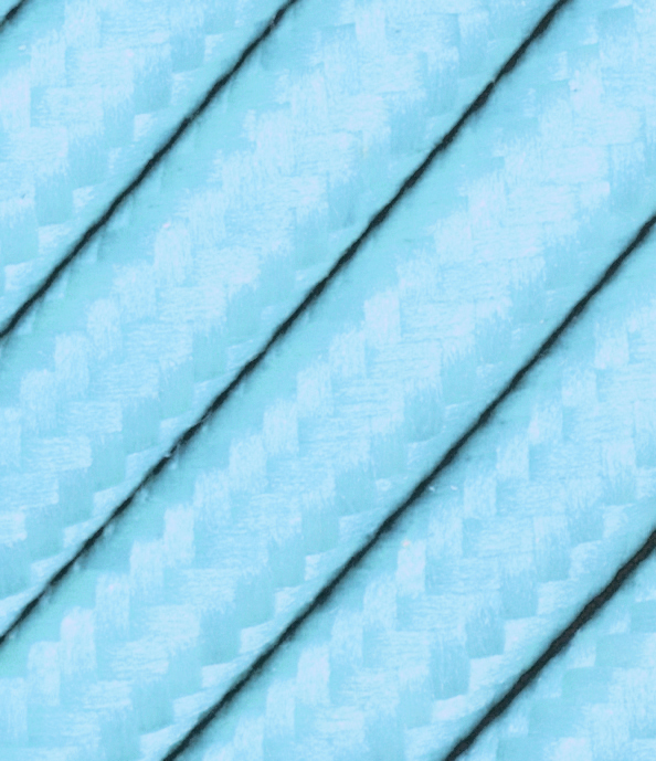 Tekstilinis laidas šviesiai mėlynas 2x0,75 mm² 1