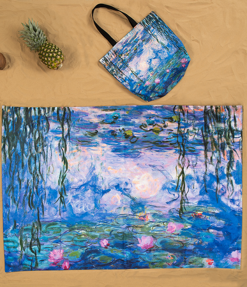 Rankšluostis Claude Monet 'Vandens Lelijos'