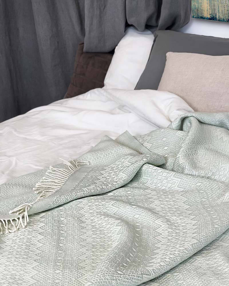 Pledas Mint merino vilna 7 Pledas Mint merino vilna 7