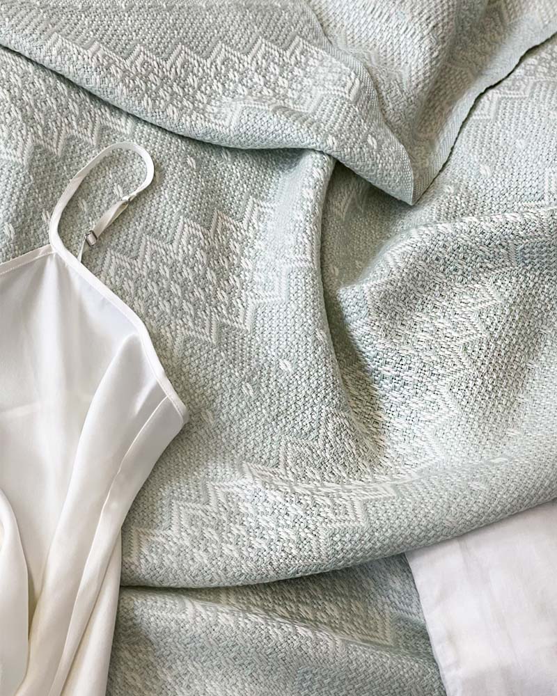 Pledas Mint merino vilna 10 Pledas Mint merino vilna 10