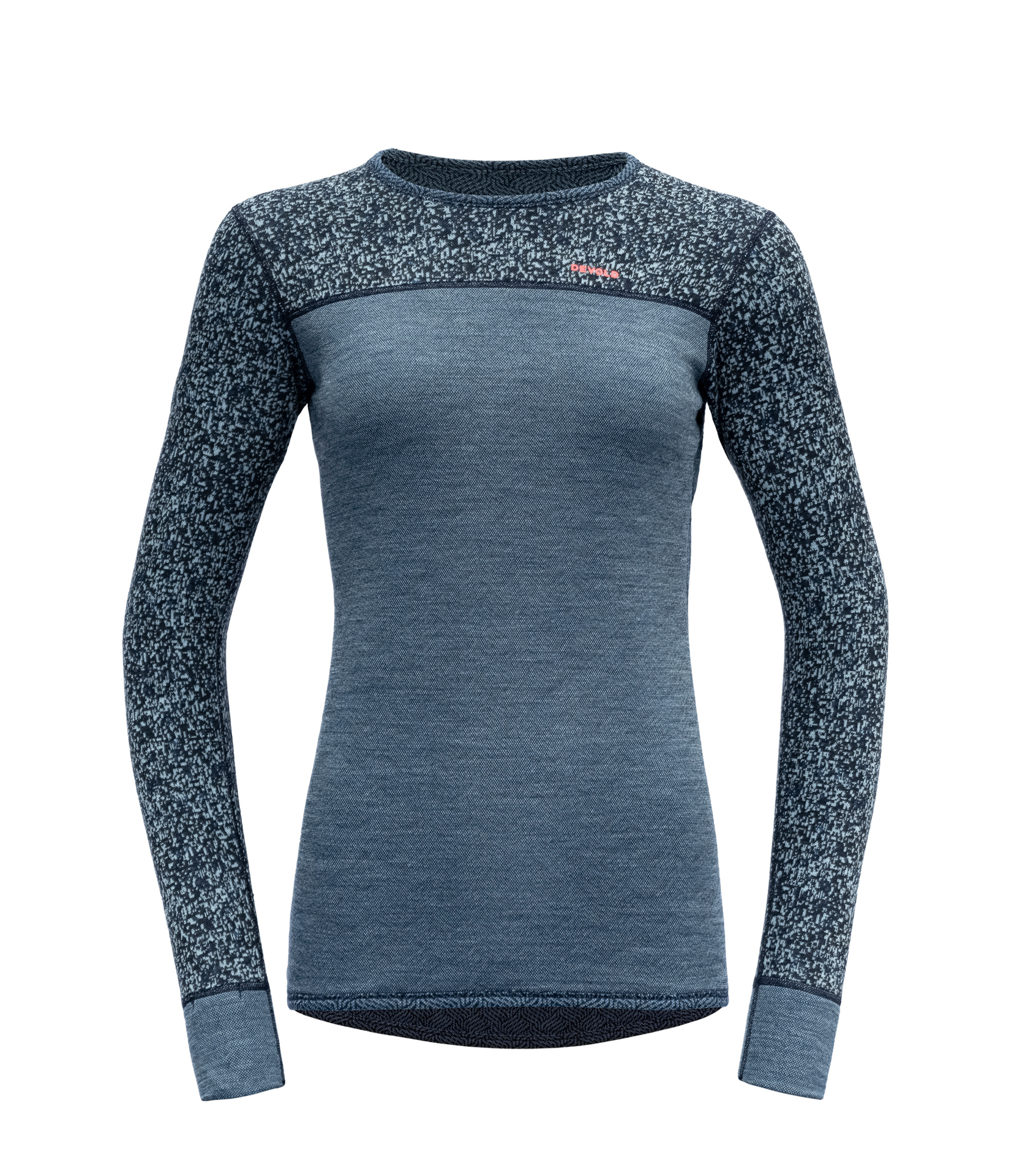 Dvipusė Merino palaidinė moterims Devold 5 Šilta merino palaidinė Devold 5