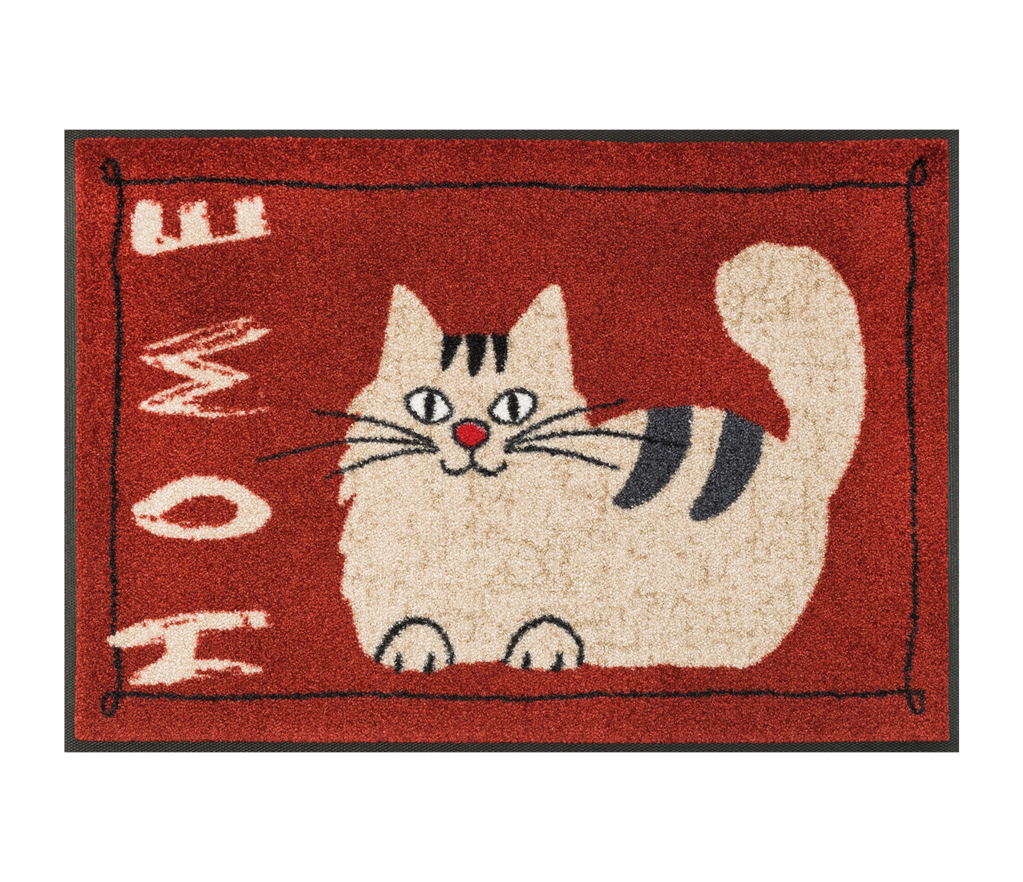 Durų kilimėlis su katinu 2