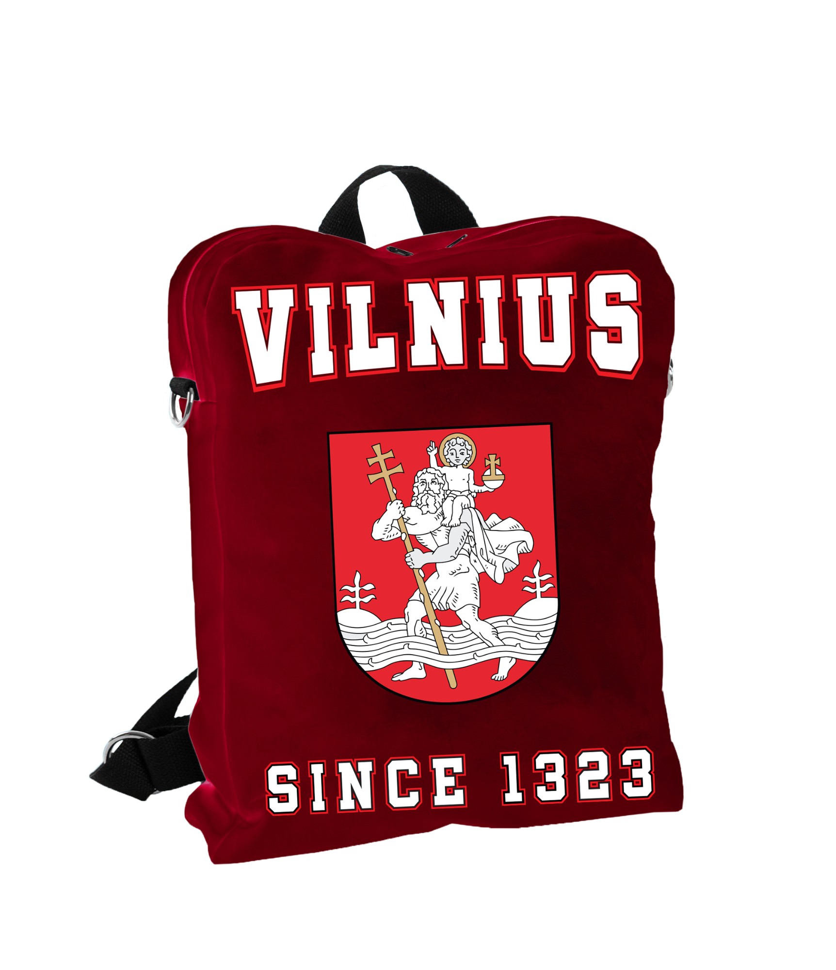 Kuprinė Vilnius 1323 Red