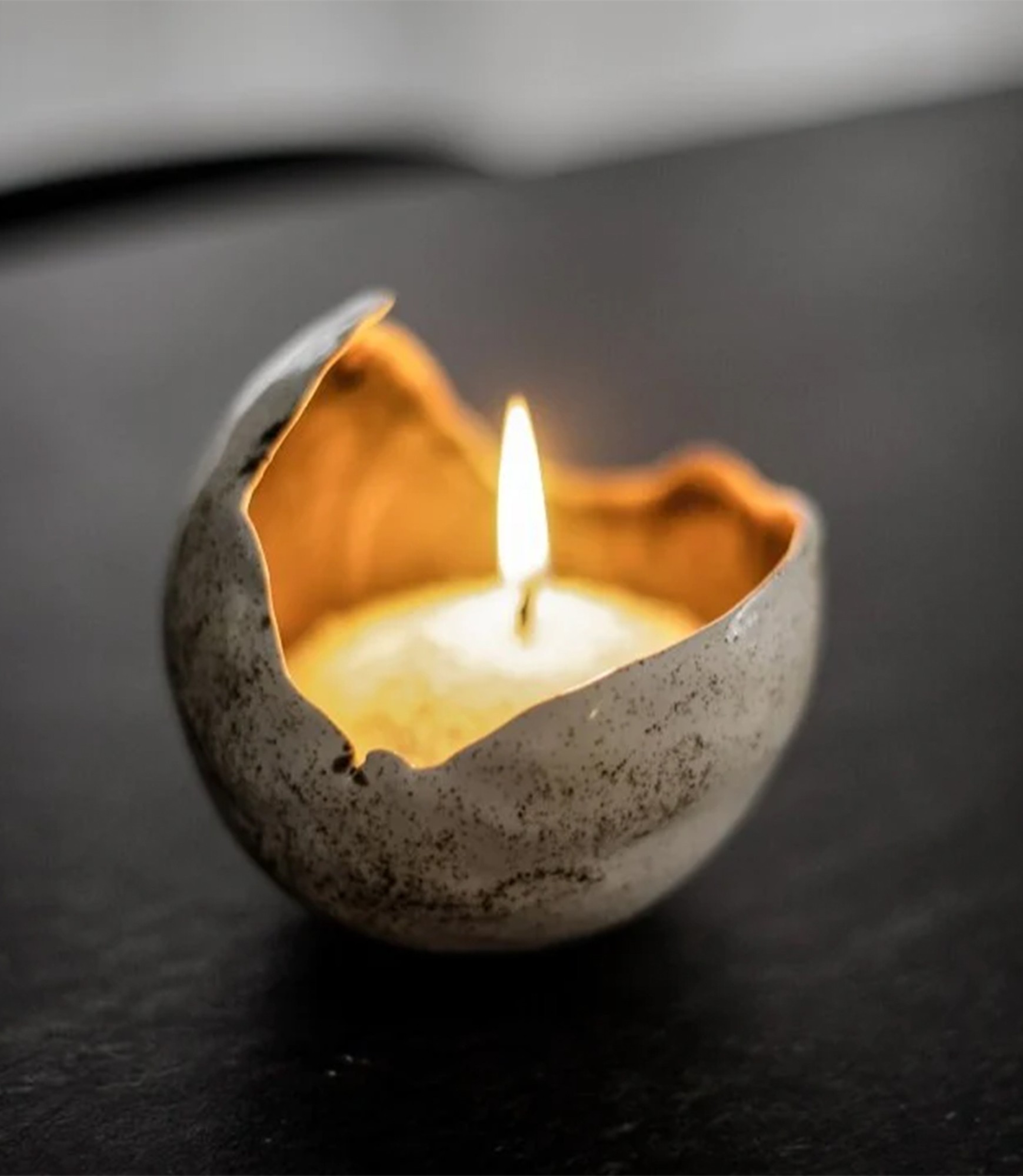 Žvakės ir rankų darbo žvakidės rinkinys 6