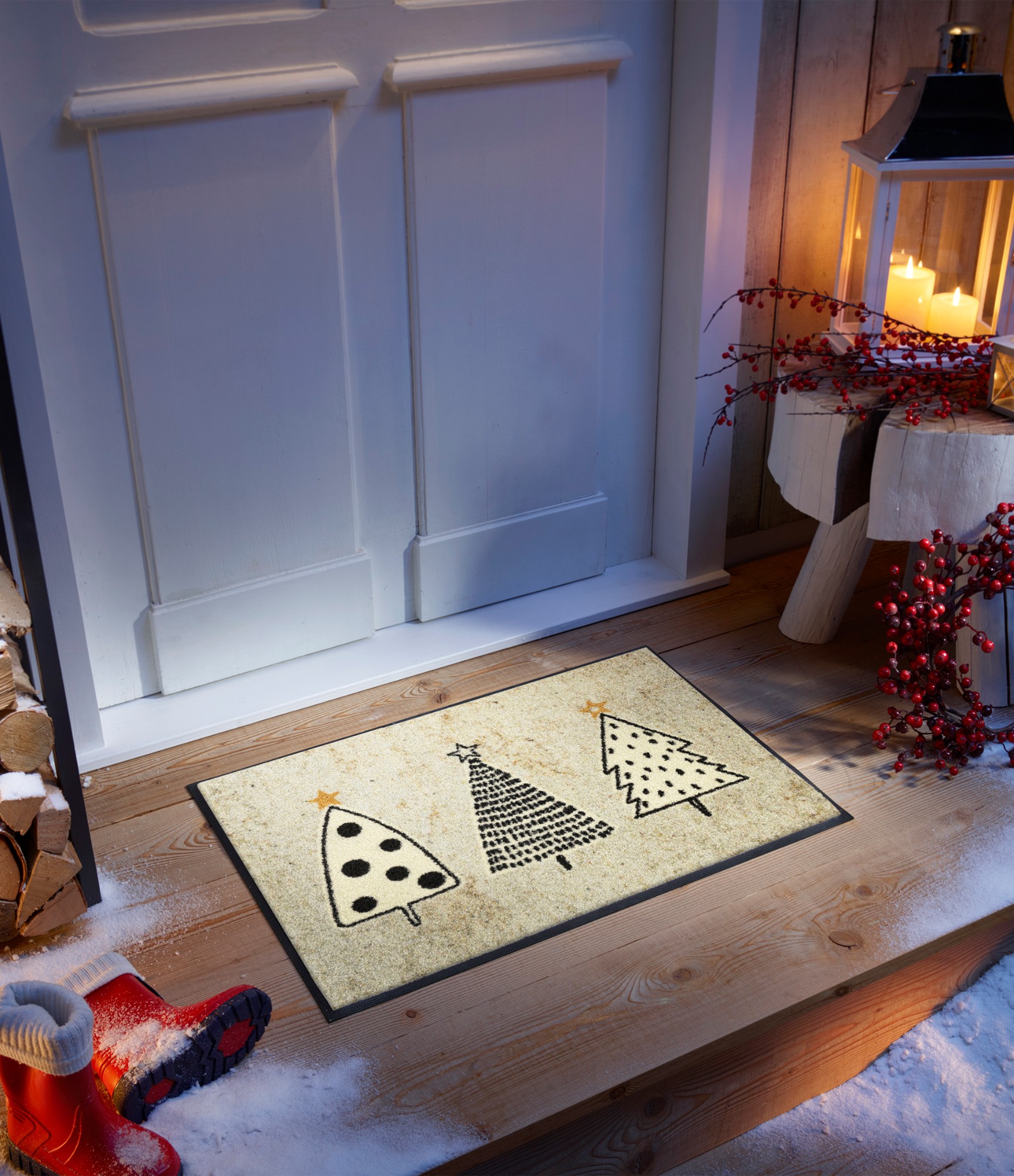 Kalėdinė dovana namams kilimėlis Tyli naktis 3