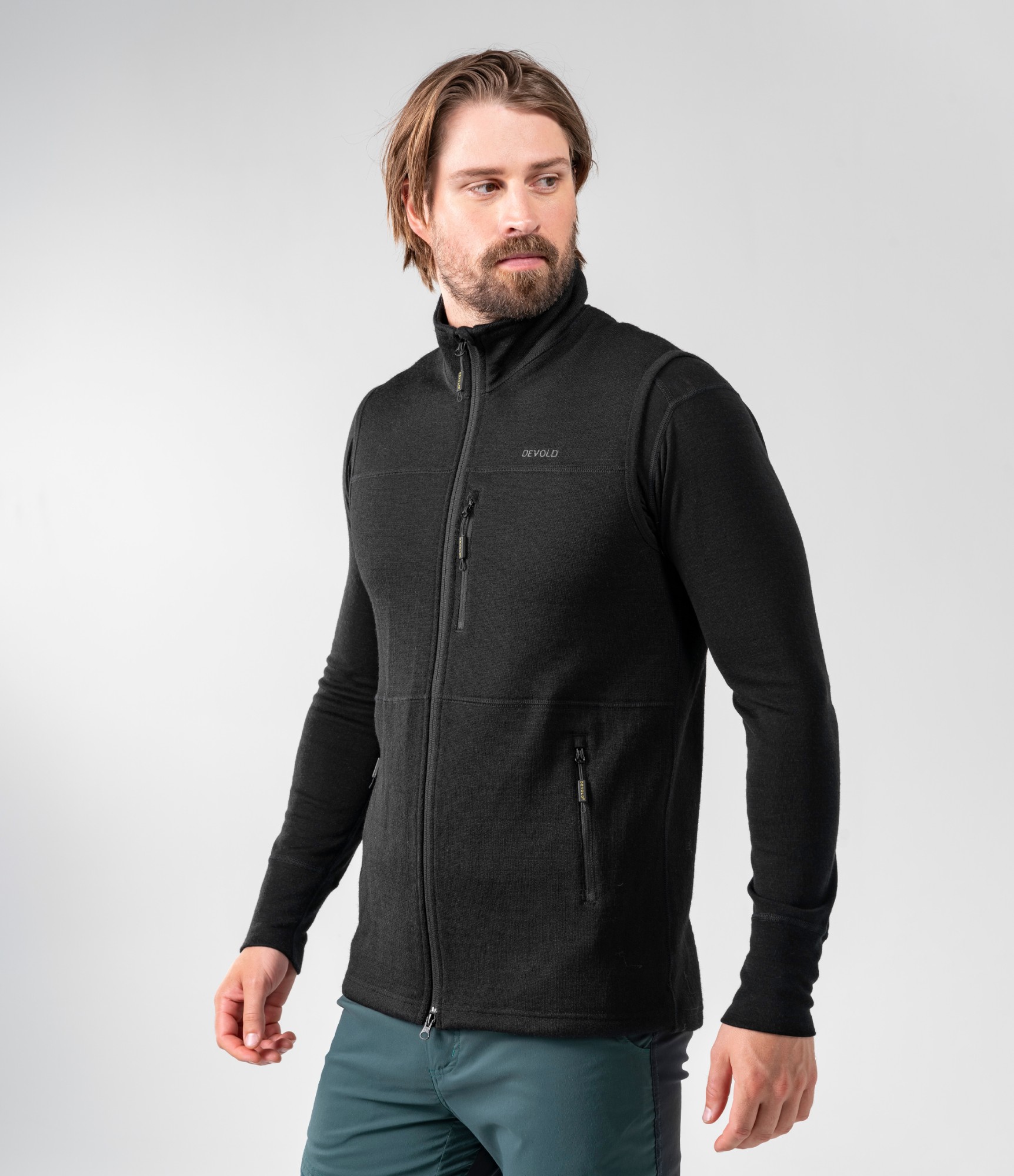 Merino vilnos termo liemenė Devold 5 Vilnonė liemenė vyrams Devold 5