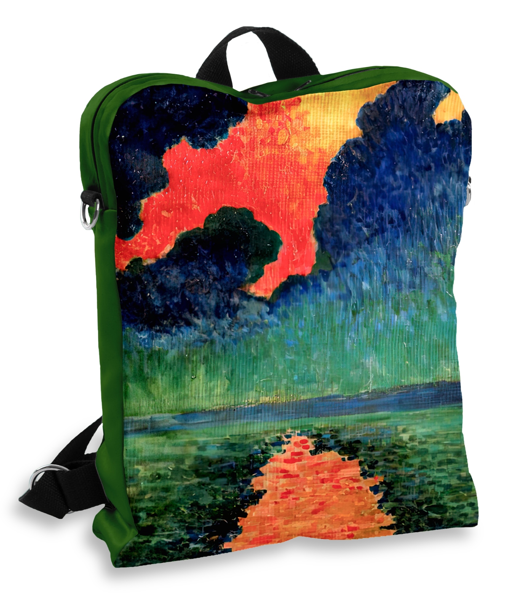 Talpi stilinga kuprinė A. Derain 25-BP-190 talpi stilinga moteriška kuprinė