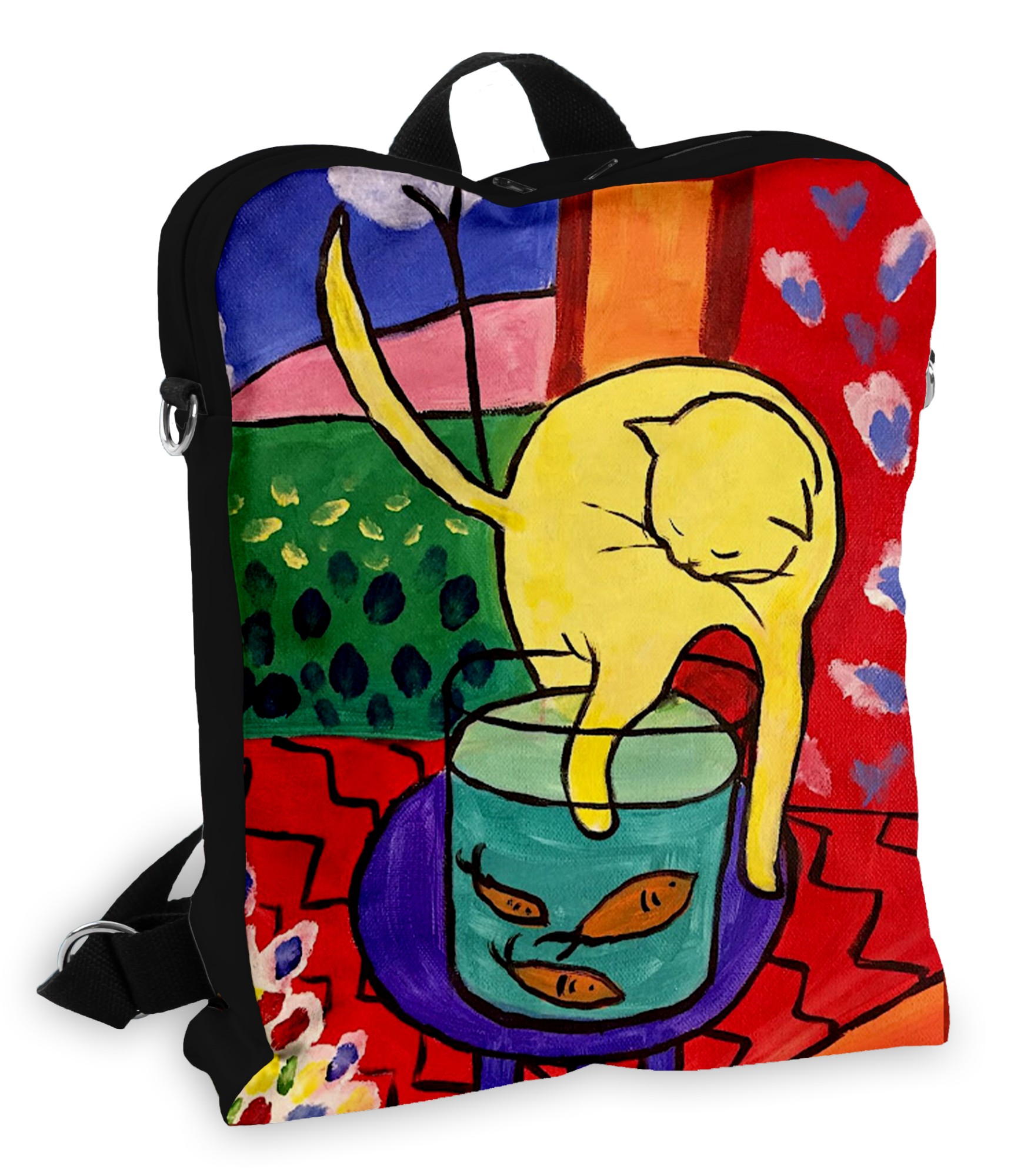 Talpi stilinga kuprinė Henri Matisse 125-BP-251 talpi kuprine moterims