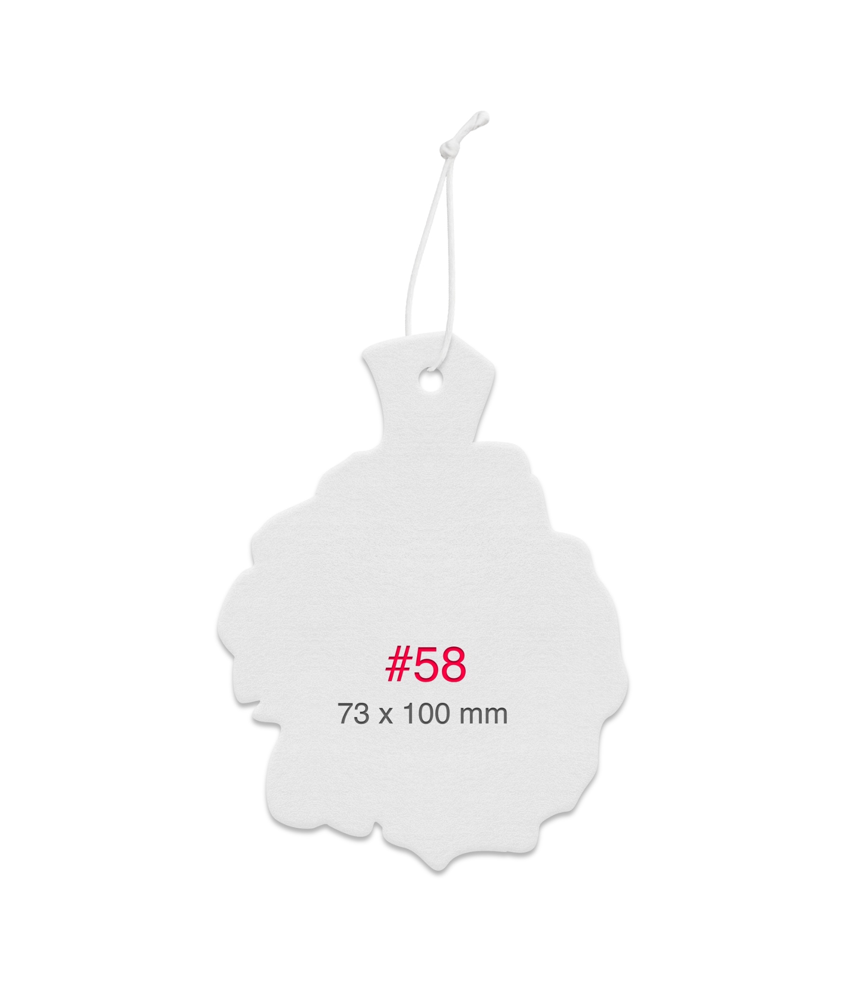 Automobilinis kvapas su logotipu #58